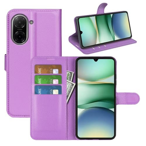 BOCTECH Hülle für Redmi A5, Handyhülle PU Leder Klappbar Schutzhülle Klapphülle mit Ständer, Kartenfach, Magnetschnalle Stoßfest Flip Cover Case Tasche für Redmi A5, Lila BOCTECH Hülle für Redmi A5, Handyhülle PU Leder Klappbar Schutzhülle Klapphülle mit Ständer, Kartenfach, Magnetschnalle Stoßfest Flip Cover Case Tasche für Redmi A5, Lila von BOCTECH