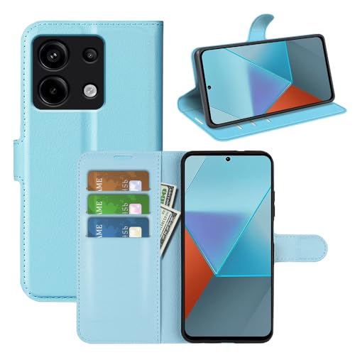 BOCTECH Hülle für Redmi Note 13 Pro 5G / Poco X6 5G, Handyhülle PU Leder Klappbar Schutzhülle Klapphülle mit Ständer, Kartenfach, Magnetschnalle Stoßfest Flip Case Tasche für Poco X6 5G, Blau BOCTECH Hülle für Redmi Note 13 Pro 5G / Poco X6 5G, Handyhülle PU Leder Klappbar Schutzhülle Klapphülle mit Ständer, Kartenfach, Magnetschnalle Stoßfest Flip Case Tasche für Poco X6 5G, Blau von BOCTECH