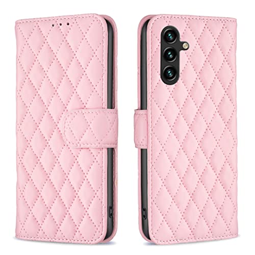 BOCTECH Hülle für Samsung Galaxy A55 5G, Handyhülle Leder Schutzhülle Klappbar mit Kartenfach, Magnetschnalle und Silikon Case Stoßfest Flip Cover Tasche Klapphülle für Mädchen, Rosa BOCTECH Hülle für Samsung Galaxy A55 5G, Handyhülle Leder Schutzhülle Klappbar mit Kartenfach, Magnetschnalle und Silikon Case Stoßfest Flip Cover Tasche Klapphülle für Mädchen, Rosa von BOCTECH