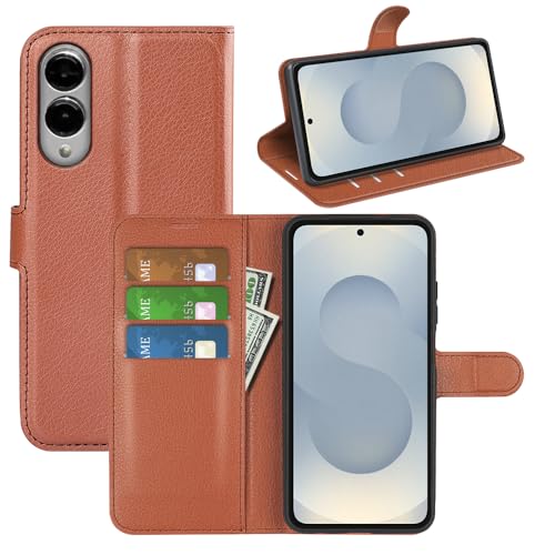 BOCTECH Hülle für Samsung Galaxy S25 Edge, Handyhülle PU Leder Klappbar Schutzhülle Klapphülle mit Ständer, Kartenfach, Magnetschnalle Stoßfest Flip Cover Case Tasche für Samsung S25 Edge, Braun BOCTECH Hülle für Samsung Galaxy S25 Edge, Handyhülle PU Leder Klappbar Schutzhülle Klapphülle mit Ständer, Kartenfach, Magnetschnalle Stoßfest Flip Cover Case Tasche für Samsung S25 Edge, Braun von BOCTECH