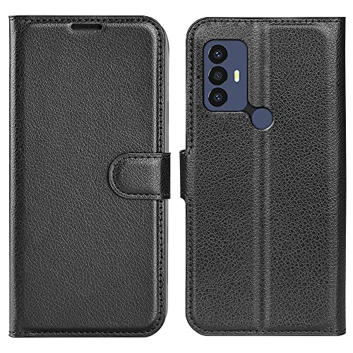 BOCTECH Hülle für TCL 30SE / TCL 305 / TCL 306, Handyhülle PU Leder Klappbar Schutzhülle Klapphülle mit Ständer, Kartenfach, Magnetschnalle Stoßfest Flip Cover Case Tasche für TCL 30SE, Schwarz BOCTECH Hülle für TCL 30SE / TCL 305 / TCL 306, Handyhülle PU Leder Klappbar Schutzhülle Klapphülle mit Ständer, Kartenfach, Magnetschnalle Stoßfest Flip Cover Case Tasche für TCL 30SE, Schwarz von BOCTECH
