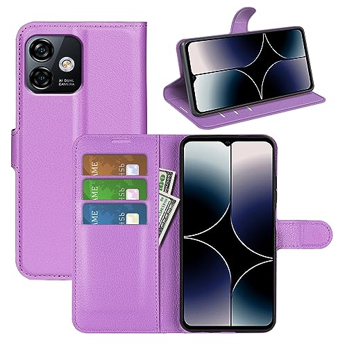 BOCTECH Hülle für Ulefone Note 16 Pro, Handyhülle PU Leder Klappbar Schutzhülle Klapphülle mit Ständer, Kartenfach, Magnetschnalle Stoßfest Flip Cover Case Tasche für Ulefone Note 16 Pro, Lila BOCTECH Hülle für Ulefone Note 16 Pro, Handyhülle PU Leder Klappbar Schutzhülle Klapphülle mit Ständer, Kartenfach, Magnetschnalle Stoßfest Flip Cover Case Tasche für Ulefone Note 16 Pro, Lila von BOCTECH