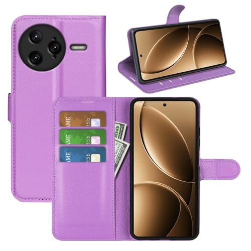 BOCTECH Hülle für Xiaomi Poco F7 Ultra, Handyhülle PU Leder Klappbar Schutzhülle Klapphülle mit Ständer, Kartenfach, Magnetschnalle Stoßfest Flip Cover Case Tasche für Poco F7 Ultra, Lila BOCTECH Hülle für Xiaomi Poco F7 Ultra, Handyhülle PU Leder Klappbar Schutzhülle Klapphülle mit Ständer, Kartenfach, Magnetschnalle Stoßfest Flip Cover Case Tasche für Poco F7 Ultra, Lila von BOCTECH