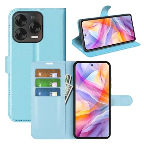BOCTECH Hülle für ZTE Blade V70 Vita, Handyhülle PU Leder Klappbar Schutzhülle Klapphülle mit Ständer, Kartenfach, Magnetschnalle Stoßfest Flip Cover Case Tasche für ZTE Blade V70 Vita, Blau BOCTECH Hülle für ZTE Blade V70 Vita, Handyhülle PU Leder Klappbar Schutzhülle Klapphülle mit Ständer, Kartenfach, Magnetschnalle Stoßfest Flip Cover Case Tasche für ZTE Blade V70 Vita, Blau von BOCTECH