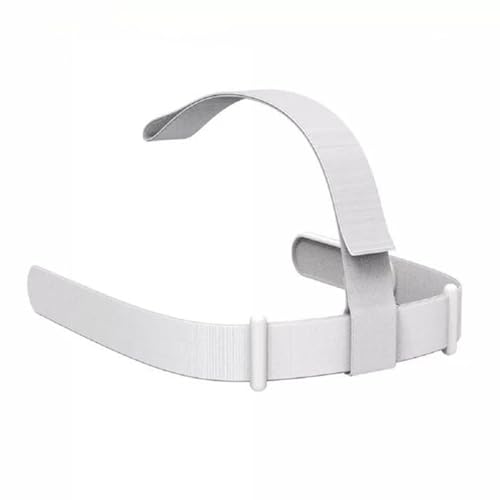 BODYA Verstellbarer Strickstoff Fester Stützgurt VR Kopfband Krawatte für Oculus Quest 2 Silber von BODYA