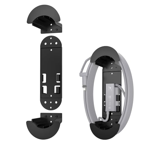 Für Starlink Kabel, Für Starlink Ethernet-Kabelhalter mit Adapterhalter Wandhalterung für Ethernet-Kabelbox Kabelmanagement-Organizer Einfache Installation für 150 Fuß Starlink-Raumoptimierung von BODYGAD