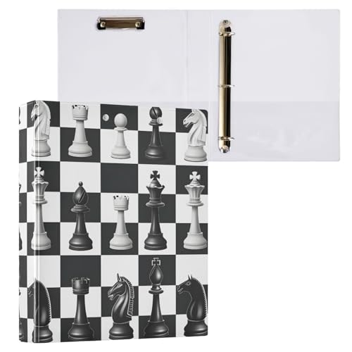 Ringbuch mit 3 Ringen, Schachkaro, 3,8 cm, rund, Sichtbuch mit 200 Blatt, für Kinder, Schulbedarf, Damen, Herren, Büro, 1 Stück Ringbuch mit 3 Ringen, Schachkaro, 3,8 cm, rund, Sichtbuch mit 200 Blatt, für Kinder, Schulbedarf, Damen, Herren, Büro, 1 Stück von BOENLE