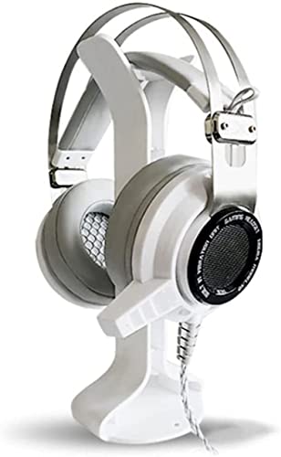 BOGAZY Kopfhörerhalter Kopfhörerständer Kopfhörer-Aufhänger, Kopfhörer-Ständer, Stützstange Für Gaming-Headsets, Schreibtisch-Display Headset Halterung Headset Ständer (Color : White) von BOGAZY