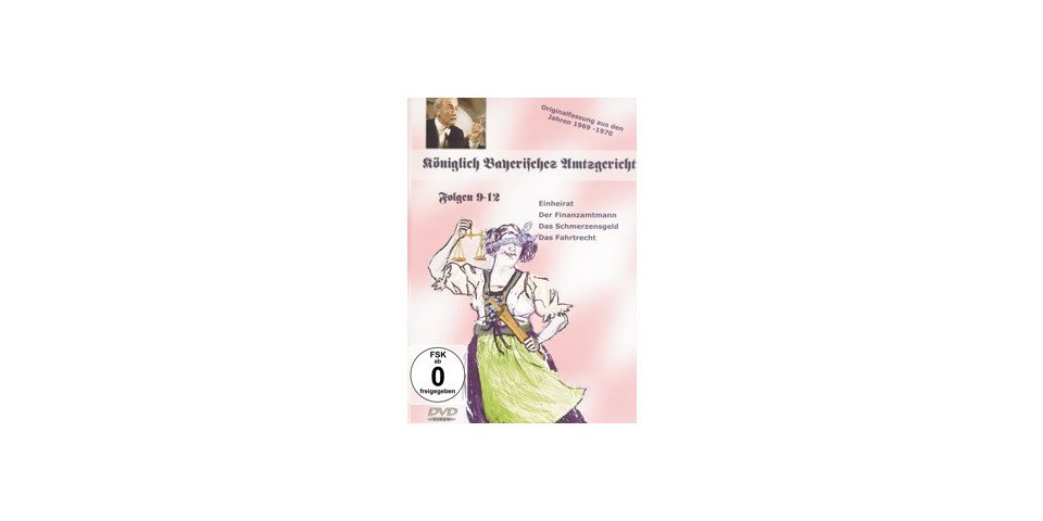BOGNER DVD Königlich Bayerisches Amtsgericht Folgen 09-12 BOGNER DVD Königlich Bayerisches Amtsgericht Folgen 09-12 von BOGNER