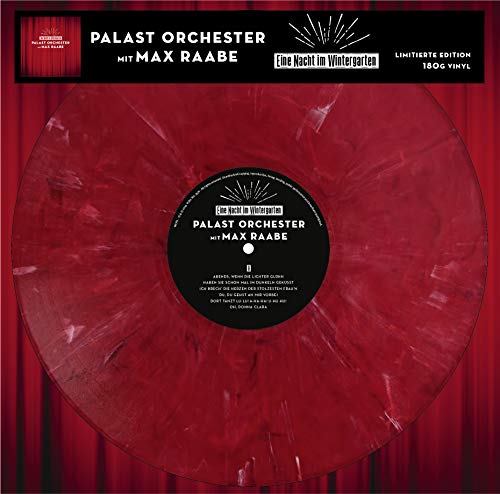 Max Raabe mit dem Palast Orchester - Eine Nacht im Wintergarten - Limitiert 180 Gr. Art-Deco Vinyl [Vinyl LP / 180g / Limited Edition / Marbled Vinyl] von BOHJTE