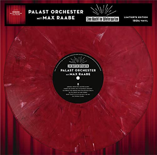 Max Raabe mit dem Palast Orchester - Eine Nacht im Wintergarten - Limitiert 180gr. marbled [ Limited Edition / Farbiges Vinyl / 180g Vinyl] [Vinyl LP] von BOHJTE