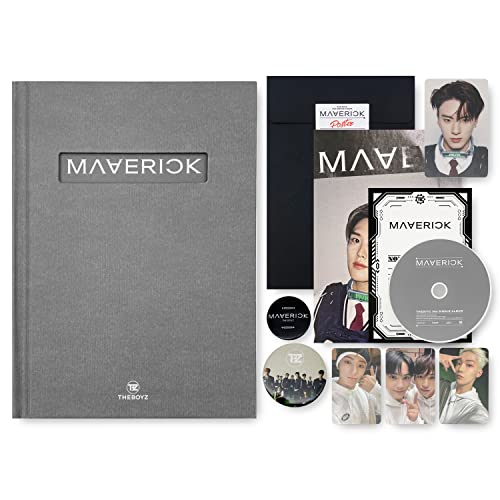 THE BOYZ 3rd Single Album [ MAVERICK ] - ( STORY BOOK Ver ) Photo Book + CD-R + ID Card + Invitation Card + Photo Card + Unit Photo Card + Poster(On Pack) von BOHJTE