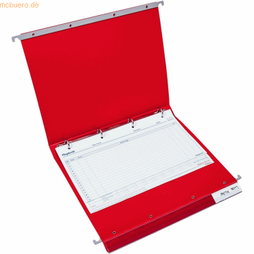 BOI Hängemappe economy 9109-00001-R A4 4R rot von BOI
