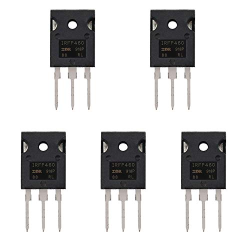 BOJACK IRFP460 MOSFET Transistoren IRFP460N 20 A 500 V N-Kanal Leistungs MOSFET IRFP460NPBF TO-247 (Packung mit 5 Stück) von BOJACK