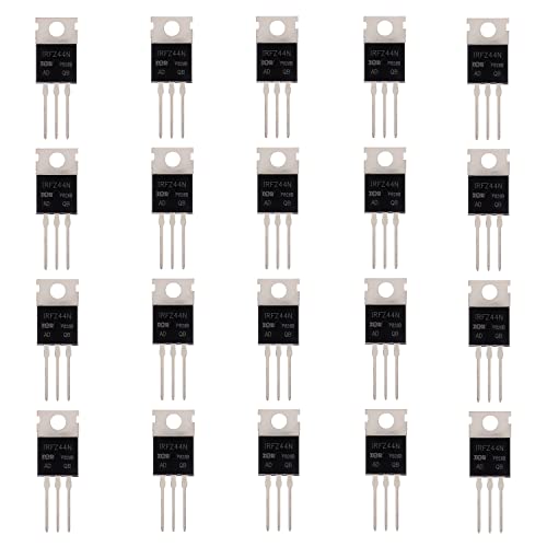 BOJACK IRFZ44N MOSFET 49 A 55 V IRFZ44NPBF N-Kanal Gleichrichter Power MOSFET Transistoren TO-220 (Packung mit 20 Stück) von BOJACK