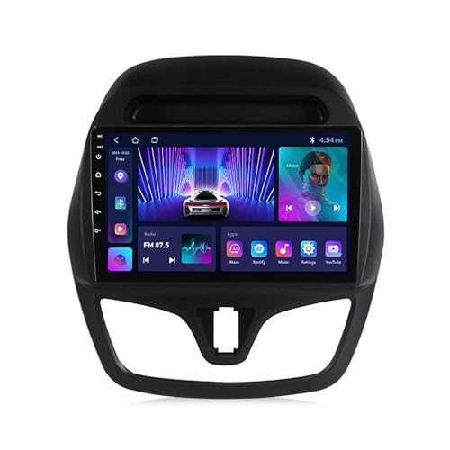 9 Zoll IPS Touchscreen Für Chevrolet Spark Beat 2015-2018 Android 11 Autoradio Mit Wireless Carplay Android Auto Rückfahrkamera + Lenkradsteuerung Unterstützt GPS Navigation Bluetooth Mirror Link (SI von BOJONI