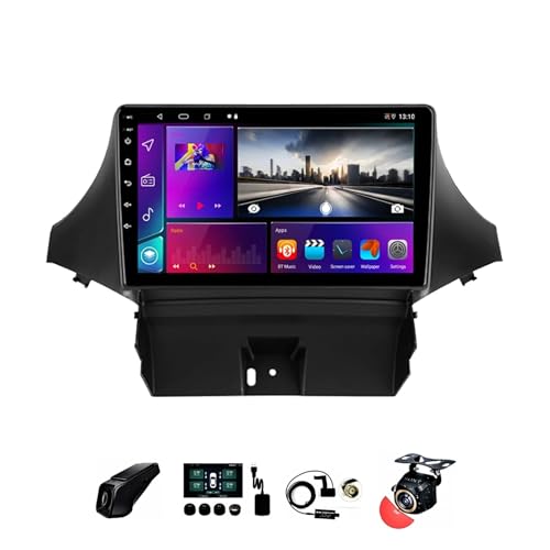BOJONTN 9 Zoll 2 Din Android 12 Autoradio,für Chevrolet Orlando 2010-2018,mit CarPlay Rückfahrkamera Lenkradsteuerung Bluetooth GPS Navigation FM Digitalradio Mikrofon AM USB WiFi (Size : Y30 4+32G) von BOJONTN