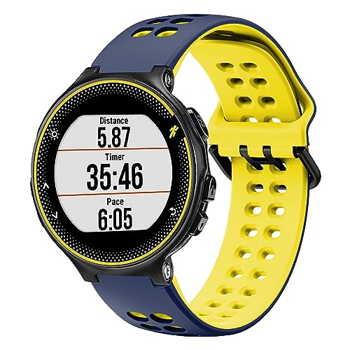 BOJYS Forerunner 235 Armband Silikon, Ersatzarmband Einstellbar Uhrenarmbänd Doppelte Farbe Sport Armband für Forerunner 735XT 235 235Lite 230 220 620 630 Approach S20 S6 S5 BOJYS Forerunner 235 Armband Silikon, Ersatzarmband Einstellbar Uhrenarmbänd Doppelte Farbe Sport Armband für Forerunner 735XT 235 235Lite 230 220 620 630 Approach S20 S6 S5 von BOJYS