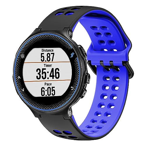 BOJYS Forerunner 235 Armband Silikon, Ersatzarmband Einstellbar Uhrenarmbänd Doppelte Farbe Sport Armband für Forerunner 735XT 235 235Lite 230 220 620 630 Approach S20 S6 S5 BOJYS Forerunner 235 Armband Silikon, Ersatzarmband Einstellbar Uhrenarmbänd Doppelte Farbe Sport Armband für Forerunner 735XT 235 235Lite 230 220 620 630 Approach S20 S6 S5 von BOJYS