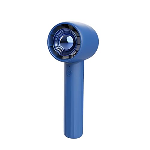 BOKIOESDE Mini Lüfter mit geräuschlosem bürstenlosem Motor für geräuschlose Kühlung und geräuschloser bürstenloser Motor zur Geräuschreduzierung, Blau von BOKIOESDE