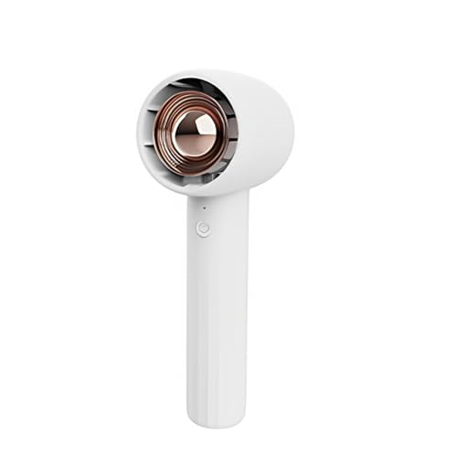 BOKIOESDE Mini Lüfter mit geräuschlosem bürstenlosem Motor für geräuschlose Kühlung und geräuschloser bürstenloser Motor zur Geräuschreduzierung, Weiß von BOKIOESDE