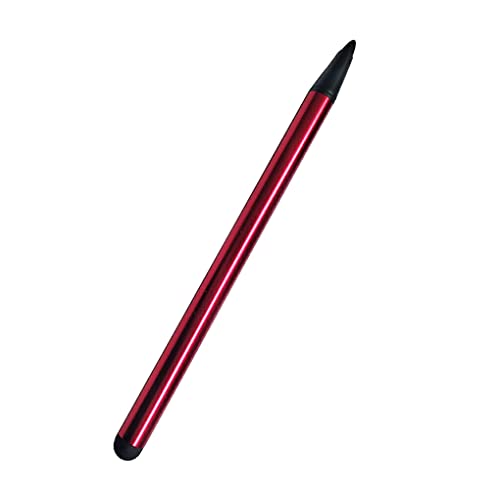BOKIOESDE Stylus Stift Mehrfarbige Touch Geräte Zeichnen Kapazitive Stifte Gummispitze Breite Kompatibilität Touchscreen Stift, Rot von BOKIOESDE