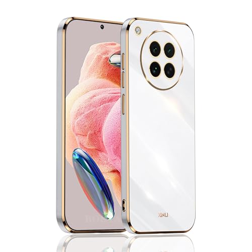 BOKYAS Kompatibel für Oppo Find X8s Hülle mit Luxus Galvanisierte, Kameraschutz Weich Silikon Handyhülle Ultra Dünn Stoßfeste Plating Case für Frauen, Weiß BOKYAS Kompatibel für Oppo Find X8s Hülle mit Luxus Galvanisierte, Kameraschutz Weich Silikon Handyhülle Ultra Dünn Stoßfeste Plating Case für Frauen, Weiß von BOKYAS
