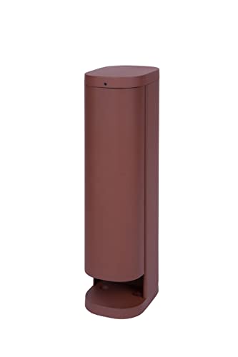 BOLD 19493 Volo smarte Garten Steckdose aussen (Steckdosen-Säule) Rostfarben (2X Schuko | Smart Home (iOS & Android) | WLAN | 3680 Watt | 9,5 x 13,5 x 38,5 cm | Einfache Montage) von BOLD