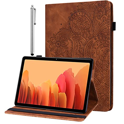 BOLELAW Hülle für Amazon Fire Max 11 Tablet (13. Generation, 2023) 11" mit Stift, PU Leder Flip Tasche Brieftasche Ständer Stifthalter Tablet Schutzhülle für Fire Max 11 2023-Braun von BOLELAW