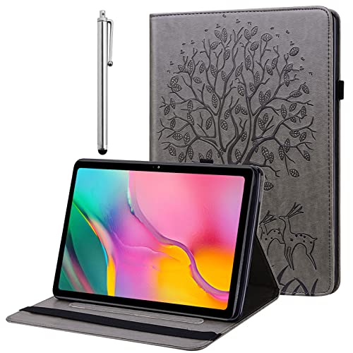 BOLELAW Hülle für Samsung Galaxy Tab S2 9.7 Zoll mit Stylus Stift, Folio Flip PU Leder Schutzhülle Tablet Tasche Standfunktion Galaxy Tab S2 T810 T815 (Gray) von BOLELAW
