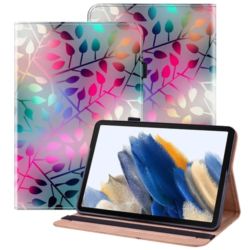 BOLELAW Hülle für Xiaomi Redmi Pad SE 11 Zoll 2023 PU Leder Folio Case mit Stifthalter, Kartenschlitz, Standfunktion Klapphülle für Redmi Pad SE, Ahornblatt von BOLELAW