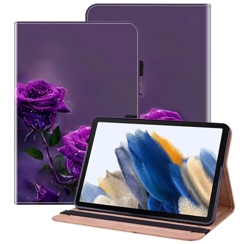 BOLELAW Hülle für iPad Pro 11 2022/2021/2020 11 Zoll PU Leder Folio Case mit Stifthalter, Kartenschlitz, Standfunktion Klapphülle für iPad Pro 11 2022 Tablet Hülle, Lila Rose von BOLELAW