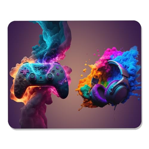 BOLELAW Mauspads 320 x 270 mm Gaming Mousepad mit Strapazierfähiger Naht und Rutschfester Gummibasis für Büro Arbeit Gaming Computer Studium Laptop, Spielekonsole BOLELAW Mauspads 320 x 270 mm Gaming Mousepad mit Strapazierfähiger Naht und Rutschfester Gummibasis für Büro Arbeit Gaming Computer Studium Laptop, Spielekonsole von BOLELAW