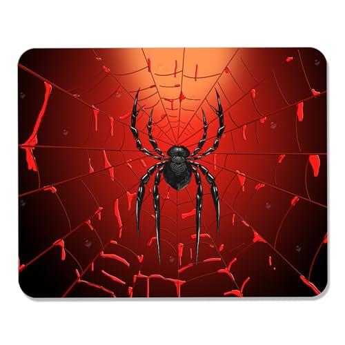 BOLELAW Mauspads 320 x 270 mm Gaming Mousepad mit Strapazierfähiger Naht und Rutschfester Gummibasis für Büro Arbeit Gaming Computer Studium Laptop, Spinne BOLELAW Mauspads 320 x 270 mm Gaming Mousepad mit Strapazierfähiger Naht und Rutschfester Gummibasis für Büro Arbeit Gaming Computer Studium Laptop, Spinne von BOLELAW