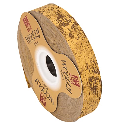 Rolle Woodly Band Band 24 mm x 100 m hellbraun Bolis Rolle Woodly Band Band 24 mm x 100 m hellbraun Bolis von BOLIS