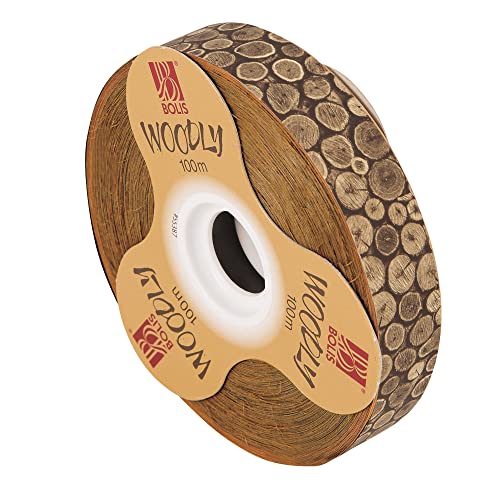 Rolle Woodly Holzstämme 24 mm x 100 m Bolis Rolle Woodly Holzstämme 24 mm x 100 m Bolis von BOLIS