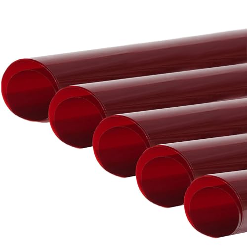 BOLLUMA 5 Stück 50x40cm Farbfolien Blitz Gele Farbige Beleuchtungs Gele Farbe Speedlite Farbfilter Set Filterset Farbkorrektur CTO CTB für Blitzgeräte LED Licht DJ-Licht Scheinwerfer Rot BOLLUMA 5 Stück 50x40cm Farbfolien Blitz Gele Farbige Beleuchtungs Gele Farbe Speedlite Farbfilter Set Filterset Farbkorrektur CTO CTB für Blitzgeräte LED Licht DJ-Licht Scheinwerfer Rot von BOLLUMA