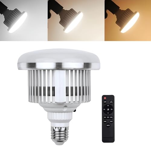 BOLLUMA 85W Fotografie LED Glühbirne Fotolampe Fotoleuchte zweifarbig dimmbar E27 3000–6500K Fotostudio Glühbirne Tageslichtlampe für Studio Fotograf Videoaufnahmen Softbox Heimbeleuchtung BOLLUMA 85W Fotografie LED Glühbirne Fotolampe Fotoleuchte zweifarbig dimmbar E27 3000–6500K Fotostudio Glühbirne Tageslichtlampe für Studio Fotograf Videoaufnahmen Softbox Heimbeleuchtung von BOLLUMA