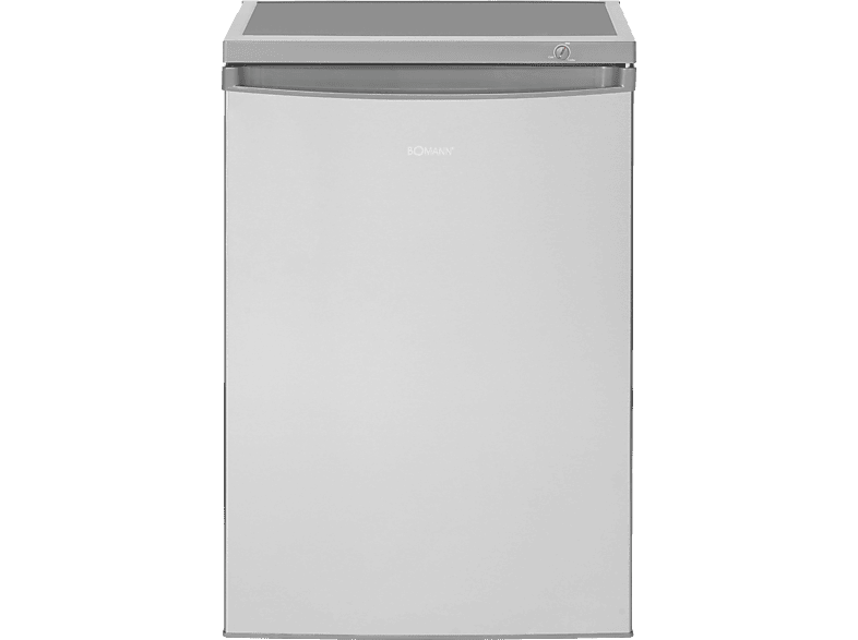 BOMANN KS 2184.1 Kühlschrank (120 l, E, 845 mm hoch}, Edelstahl-Optik) von BOMANN