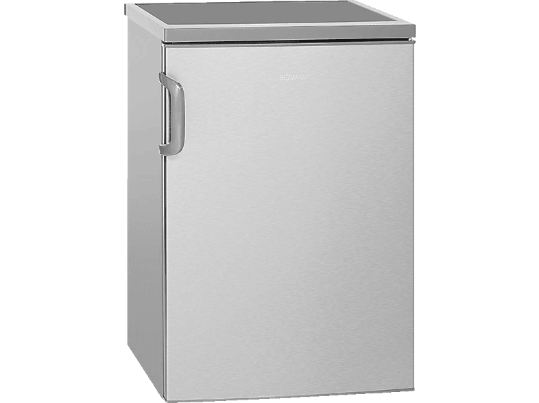 BOMANN KS 2194.1 Kühlschrank (120 l, D, 845 mm hoch}, Edelstahl-Optik) von BOMANN