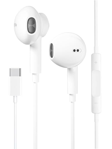 Kopfhörer Type c USB C Kopfhörer für Samsung GalaxyS23 S22 S21, HiFi Stereo Kopfhörer mit Kabel, Earphones Headphones In Ear, für iPhones 15/iPad/Google Pixel/Huawei/Xiaomi/One Plus Kopfhörer Type c USB C Kopfhörer für Samsung GalaxyS23 S22 S21, HiFi Stereo Kopfhörer mit Kabel, Earphones Headphones In Ear, für iPhones 15/iPad/Google Pixel/Huawei/Xiaomi/One Plus von BONBELONG