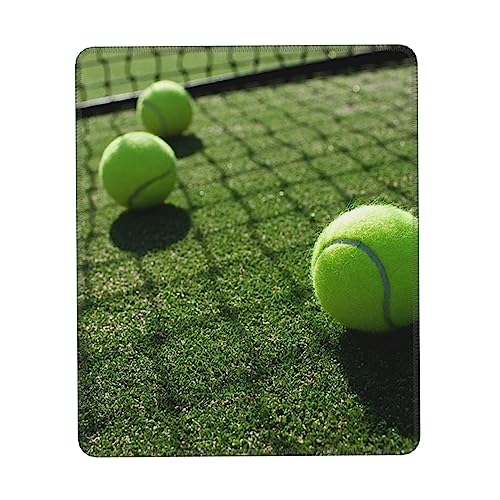 Rechteckiges Mauspad, Tennisbälle, Gaming-Mauspad, rutschfestes Gummi-Mauspad, Schreibtischschutz, personalisierte Desktop-Dekoration von BONDIJ