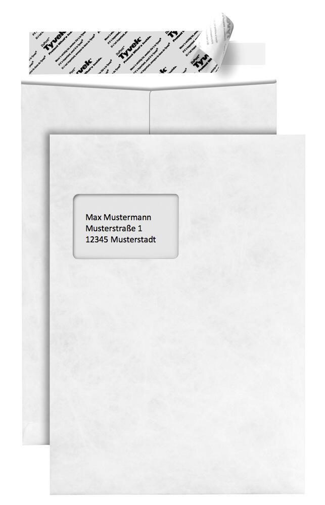 BONG Tyvek® Pocket Versandtaschen DIN C4 weiß BONG Tyvek® Pocket Versandtaschen DIN C4 weiß von BONG