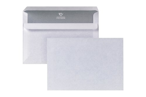 POSTHORN Briefumschlag C6 (114x162x1 mm) selbstklebend weiß 75g 100 Stück von BONG