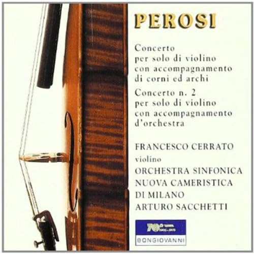 Concerto Per Solo di Violino/ Concerto N. 2 von BONGIOVANNI