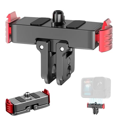 BONJUME Magnetic Adapter Mount, Magnetische Adapterhalterung für Gopro13 Kamera Metallbasis Halterung Adapter Zubehör Aluminium Metal Mount Adapter Halterungen für Actionkameras Klemmenzubehör BONJUME Magnetic Adapter Mount, Magnetische Adapterhalterung für Gopro13 Kamera Metallbasis Halterung Adapter Zubehör Aluminium Metal Mount Adapter Halterungen für Actionkameras Klemmenzubehör von BONJUME