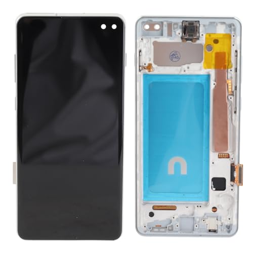 BONKZEBU 6.4 -Zoll -Telefonbildschirm -Austausch für S10 Plus LCD Display Digitizer Touch Assembly Reparaturkit für SM G975F G975U G975W G975A (Silber) von BONKZEBU