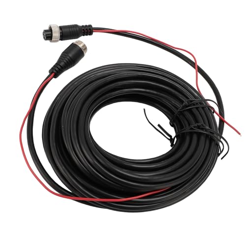 BONKZEBU Backup -Kamera -Verlängerungskabel, Reine Kupferkabel -Backup -Kamera -Videokabel, Elektromagnetische Interferenzverlängerung für CCTV Heck -LKW -Anhänger RV (20m) von BONKZEBU