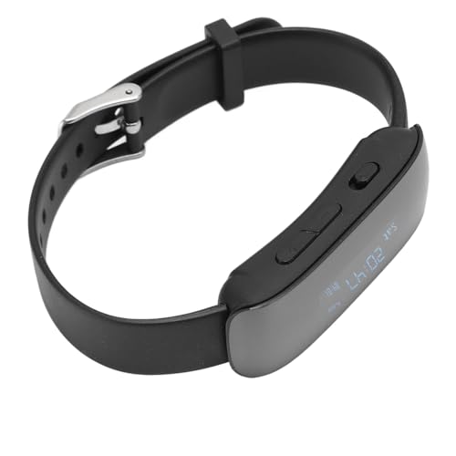 Voice Recorder Watch, Clear Screen Digital Voice Recorder Watch, Leichtes und Stilvolles Armband -Aufnahmegerät für den Besprechungsvortragungsvorlesung (16g) von BONKZEBU