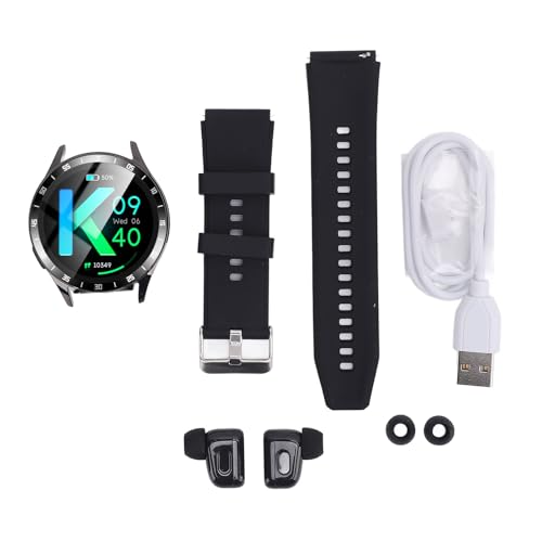 mit Ohrhörern, 2 in 1 mit Ohrhörer Sport -Kopfhörer, High Definition -Touchscreen -Smartwatch -Kopfhörer für 4.4 und Höher mit Ohrhörern, 2 in 1 mit Ohrhörer Sport -Kopfhörer, High Definition -Touchscreen -Smartwatch -Kopfhörer für 4.4 und Höher von BONKZEBU